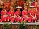 Danza de Sarawak. Malasia.
