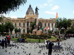 Plaza en La Paz