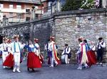 Baile típico en San Sebastián.