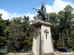 Estatua de Santiago. Antigua.