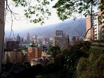 Vista parcial de Caracas.
