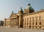 Palacio en Leipzig.