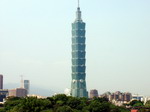 Rascacielos en Taipei. Taiwan.