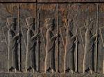 Bajorrelieves en Persépolis. Persia.