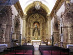 Interior de la Iglesia del Carmen. Faro.
