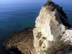 Rocas en Playa Señora da Rocha.