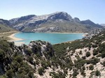 Laguna en los montes de Mallorca