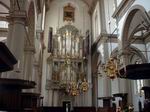 Interior de la Catedral de Amsterdam. Holanda.