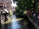 Canal Rozenhoed. Brujas. Bélgica.