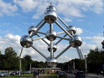 El Atomium. Bruselas. Bélgica.