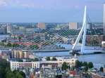 Puente Erasmus. Rotterdam. Holanda.