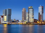 Zona moderna de Rotterdam. Holanda.