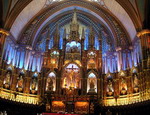 Iglesia de Notre Dame. Montreal.