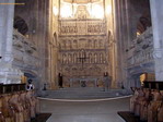 Altar mayor del Monasterio de Poblet. Tarragona