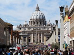 Basílica de San Pedro en Roma. El Vaticano.