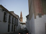 Torre de San Gil desde la calle Caballeros