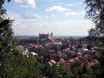 Vista de Bratislava y su castillo.