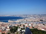 Vista de Marsella - Francia