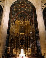 Altar mayor de la catedral de Logroño. La Rioja.