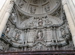 Catedral de Logroño. Detalle de la fachada. La Rioja.