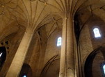 Catedral de Logroño. Bóvedas y vidrieras. La Rioja.