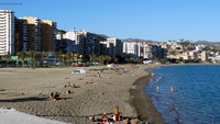 Playa de la Malagueta. Málaga.
