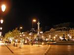 Plaza del Rossio de noche - Lisboa