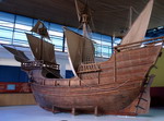 Maqueta del barco de J.S. Elcano. Sanlúcar de Barrameda.
