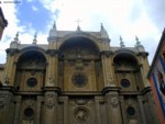 Detalle de la fachada de la Catedral - Granada