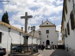 Cristo de los faroles y Convento de Capuchinos - Córdoba