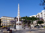 Plaza de la Merced. Málaga.