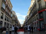 Calle Larios. Malaga.