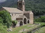 Iglesia en Linás de Broto. Huesca.