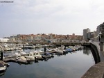 Puerto deportivo de Gijón.