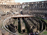 Interio del Coliseo. Roma.