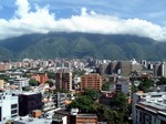 Panorámica de Caracas.