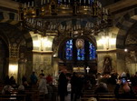 Interior de la catedral de Aquisgrán.