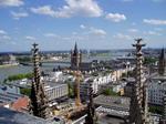 Vista de Colonia desde la Catedral.