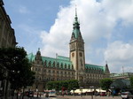 Ayuntamiento de Hamburgo.