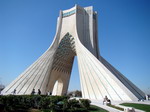 Torre Azadi. Teherán. Irán.