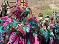 Festival dogón en Mali.