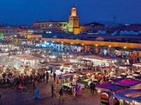 Plaza de Jemaa el Fna. Marrakech. Marruecos.