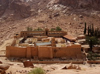 Monasterio de Santa Catalina en Sinaí. Egipto.