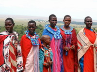 Mujeres masai. Tanzania.