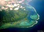 Vista aérea de Tahití