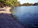 Lago en parque de Buenos Aires