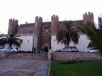 Fachada del Castillo de los Duques de Feria, actual parador de turismo. Zafra