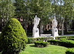 Plaza de Oriente. Madrid.