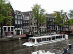 Canal Prinsengraach. Amsterdam. Holanda.