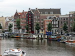 Casas barco en Amsterdam. Holanda.